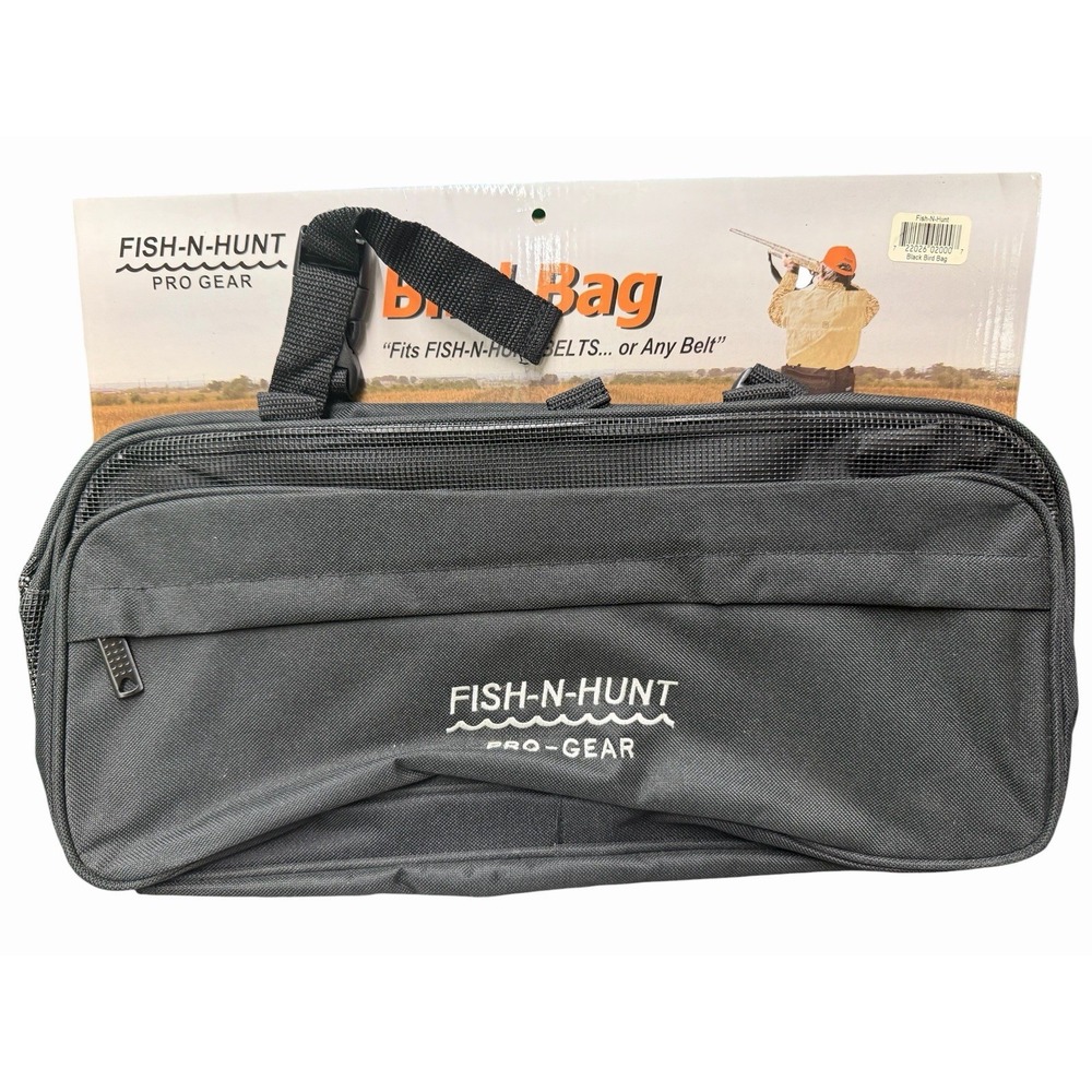 Fish-N-Hunt Pro Gear‎ Camo Bird Bag- Black
